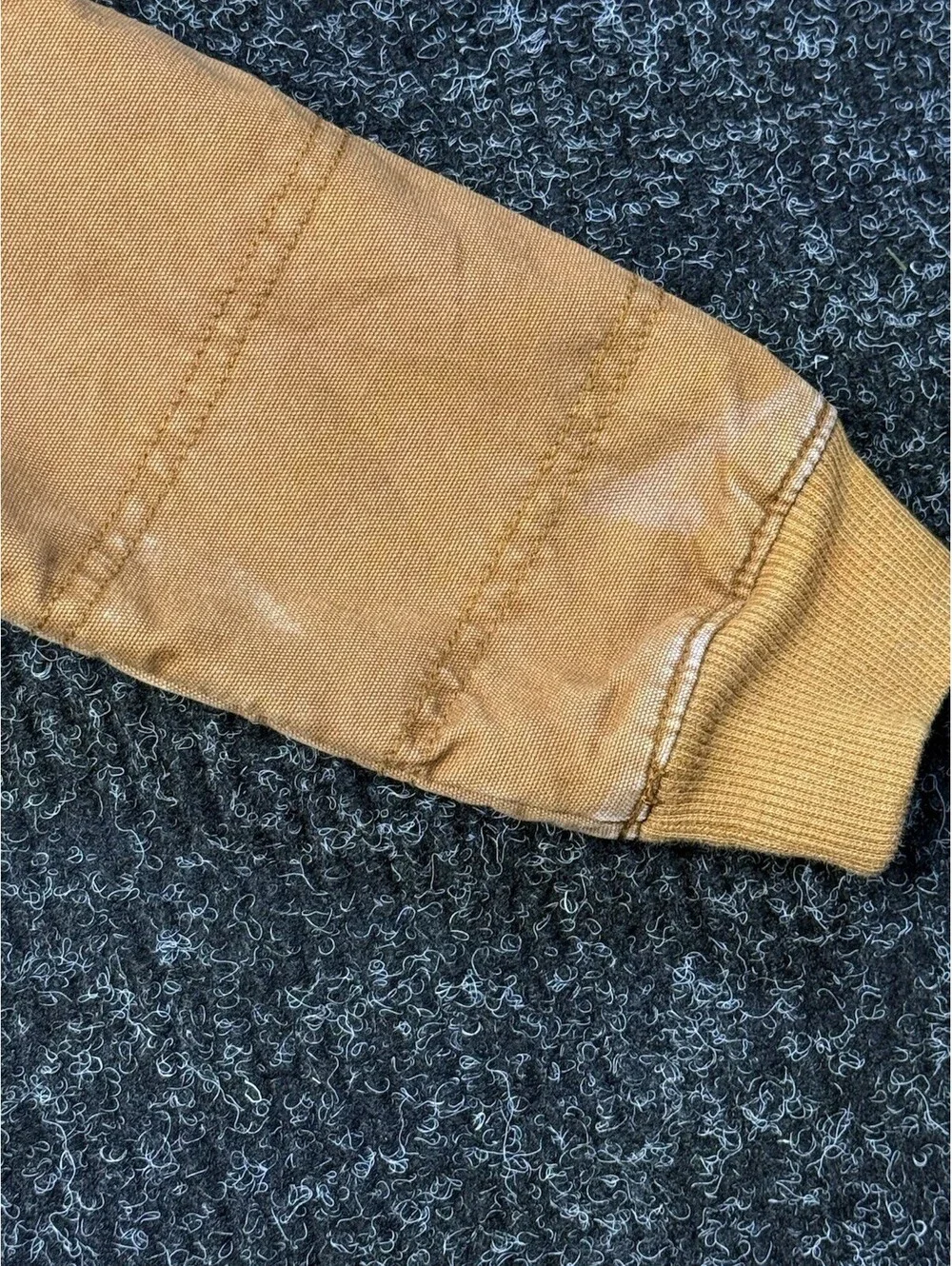 Genuine Kids OshKosh Toddler Sherpa Bomber Jacket Size 4T Brown Cream